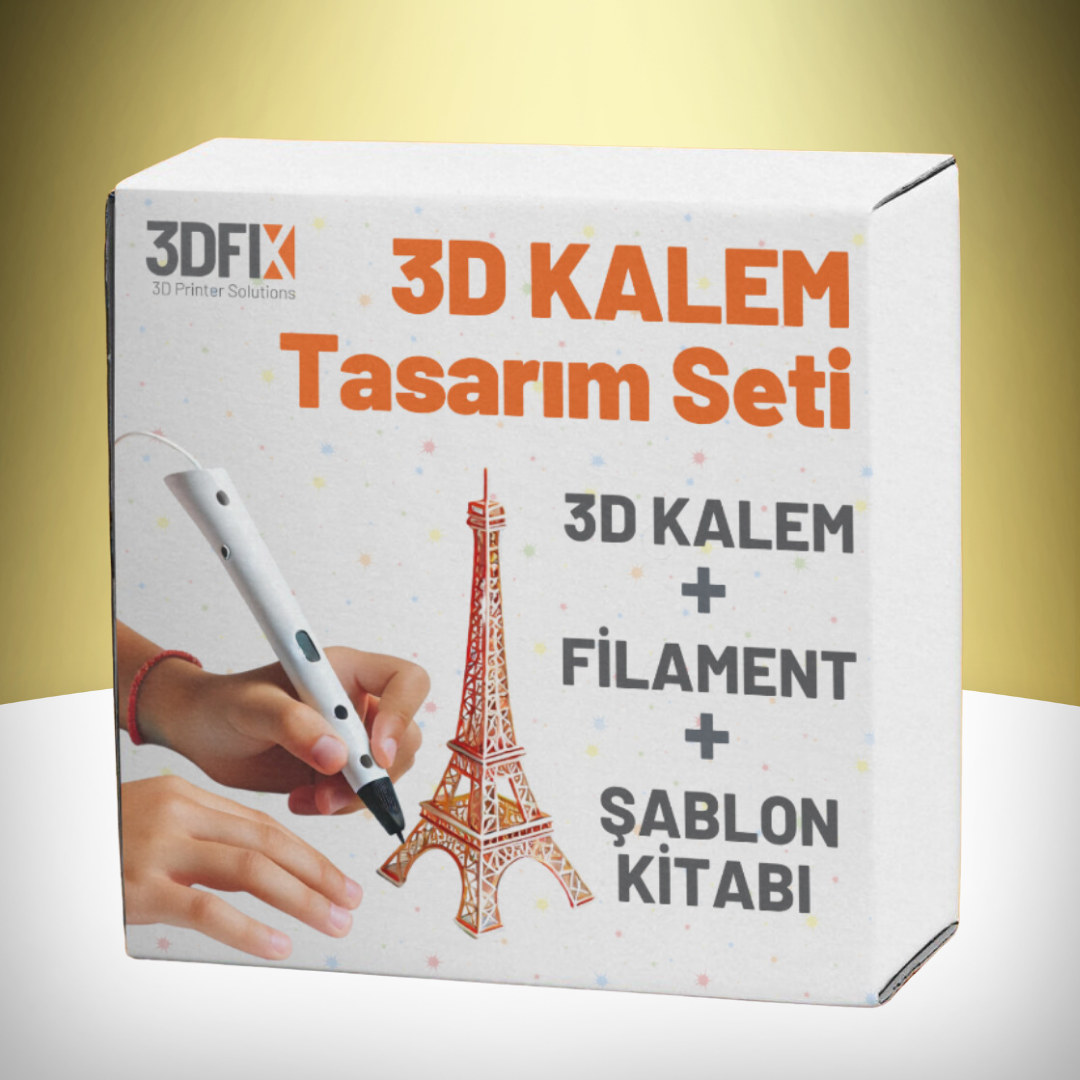 3DFIX 3D Kalem Tasarım ve Eğitim Seti (3D Kalemli)